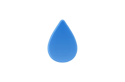 Drip Screen Time app icon, a blue water drop